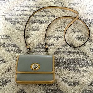 Coach crossbody wallet.